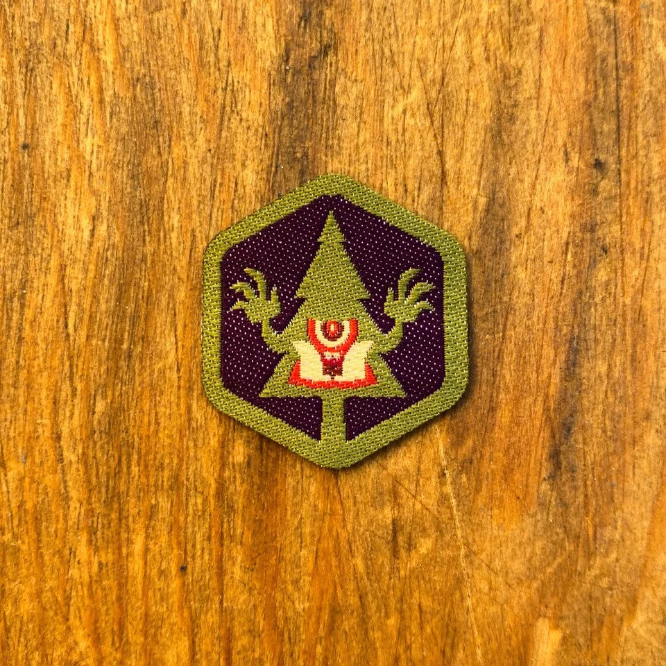 Haunted Christmas Tree Spirit Badge