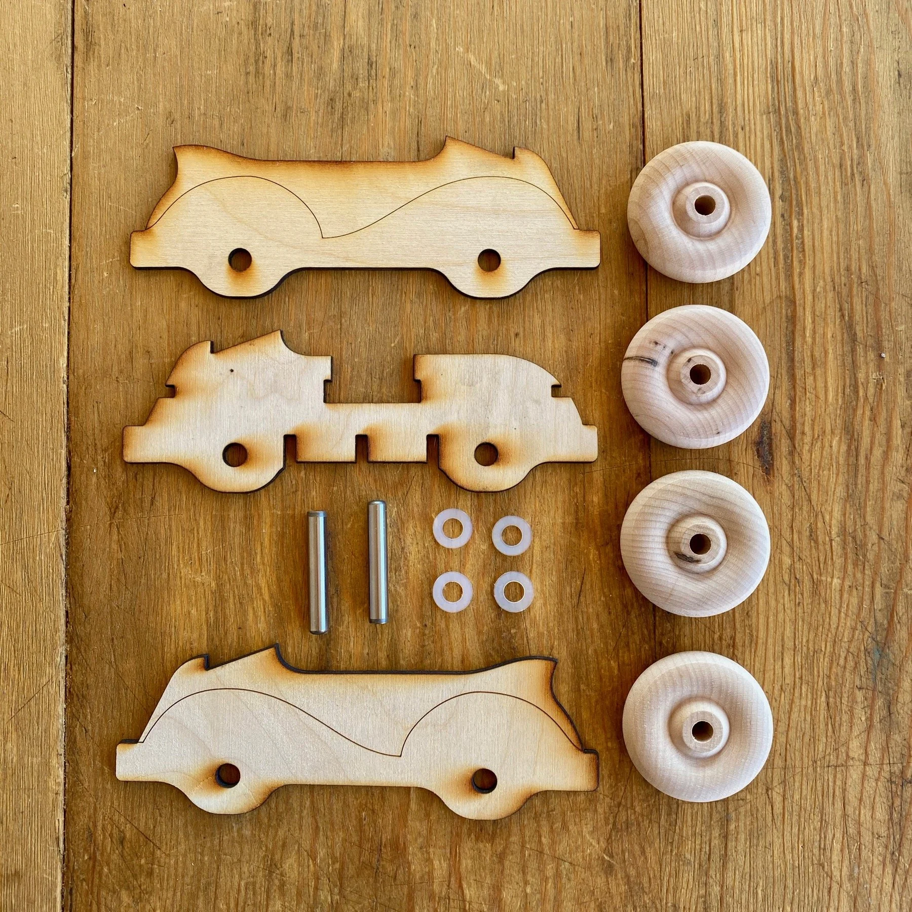 Doomwood Derby Car Kit (Basic, Block Head)